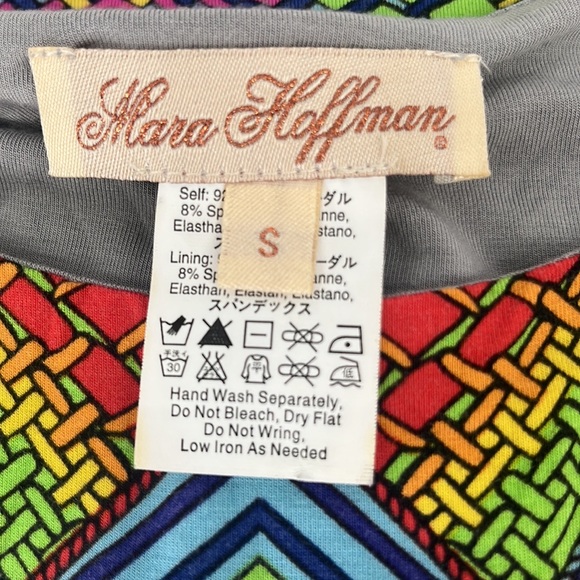 🎉HOST PICK🎉Mara Hoffman “Kasuri” Slit Back Mini, Size S - Picture 10 of 11